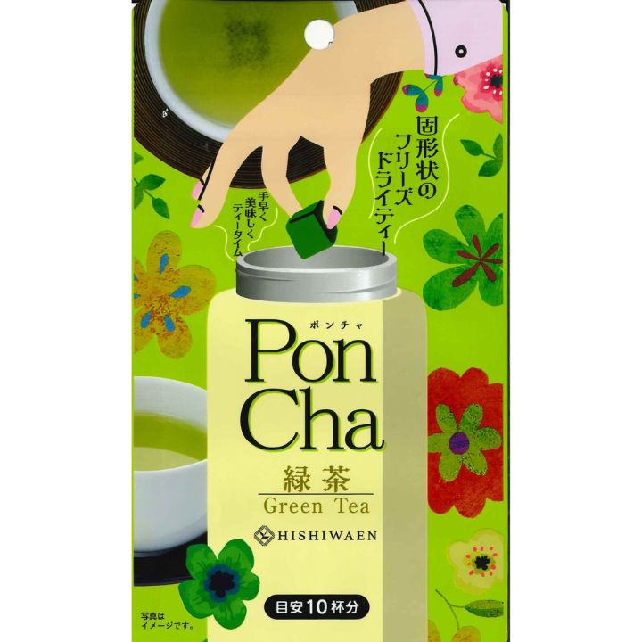 菱和園 抹茶 Pon Cha ポンチャ フリーズドライティー 京都府産宇治抹茶